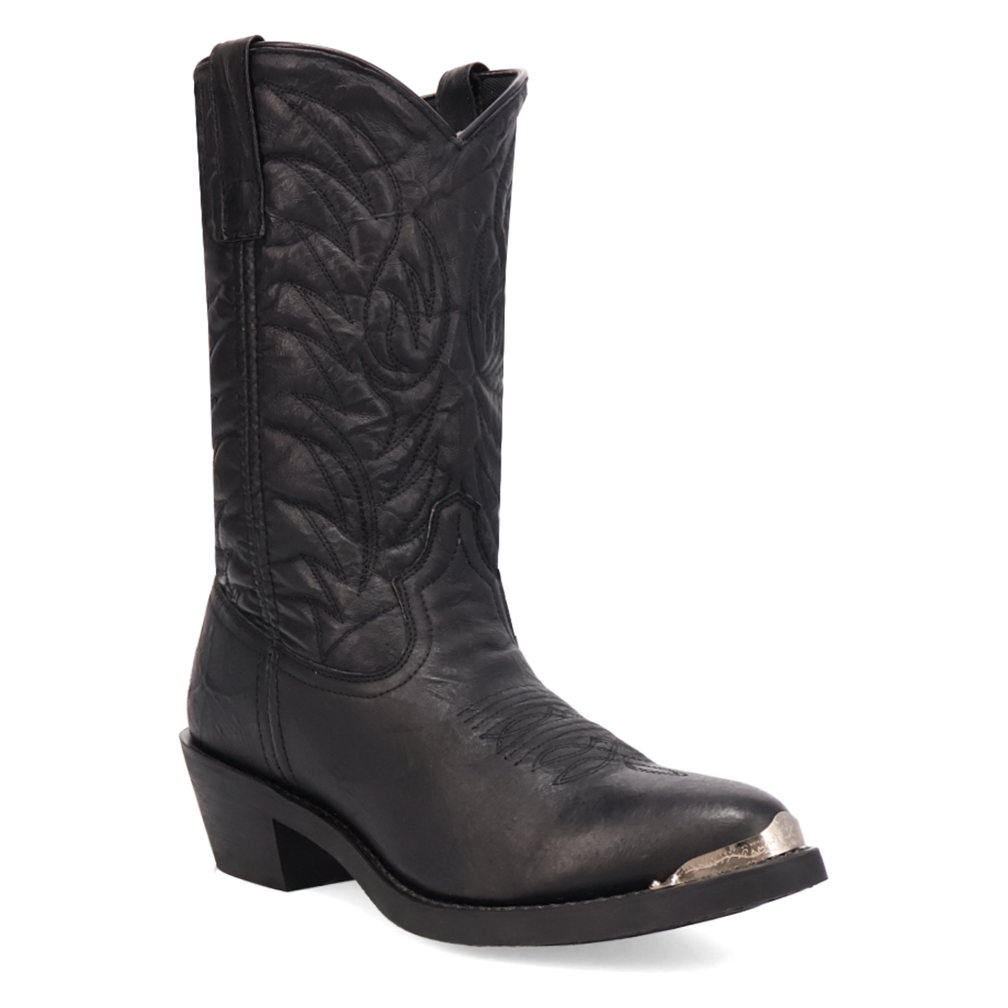 Laredo Ladies East Bound Black Leather Round Toe Boot 68610