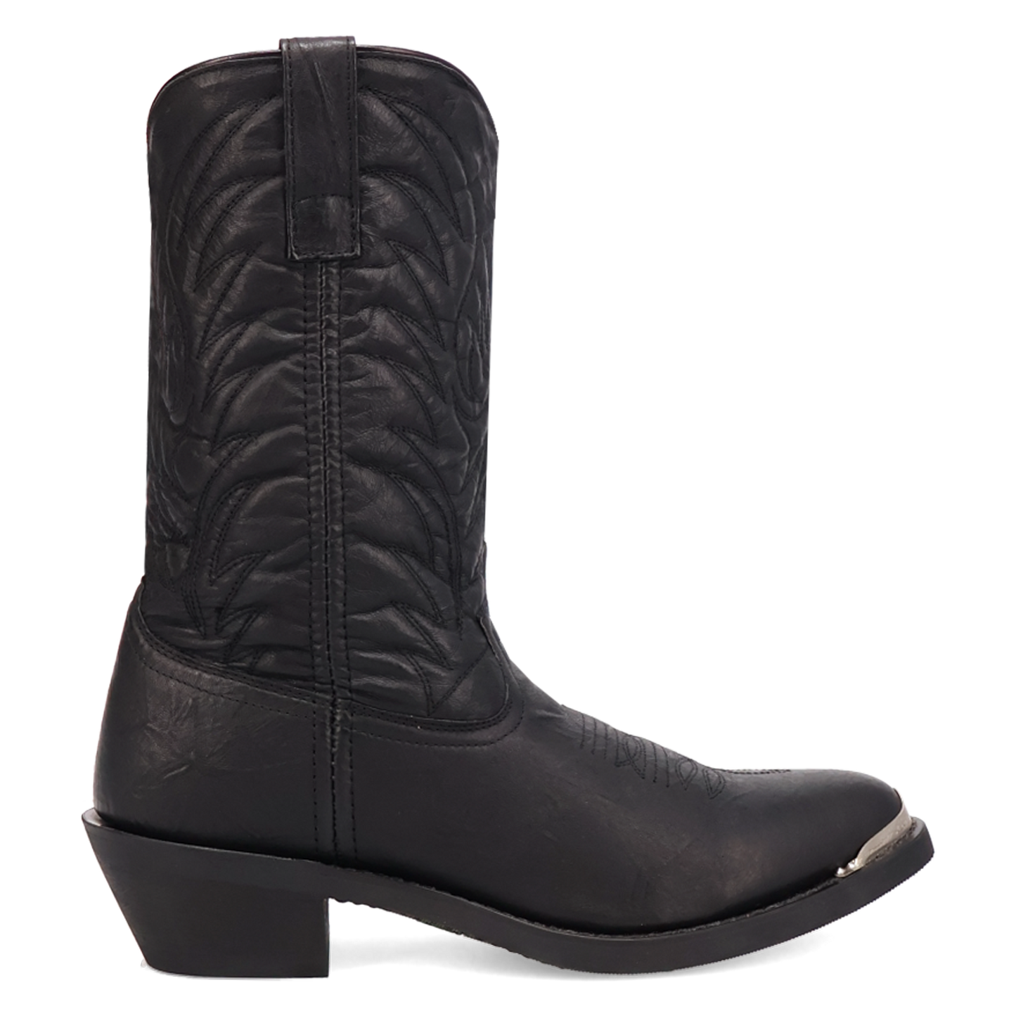Laredo Ladies East Bound Black Leather Round Toe Boot 68610