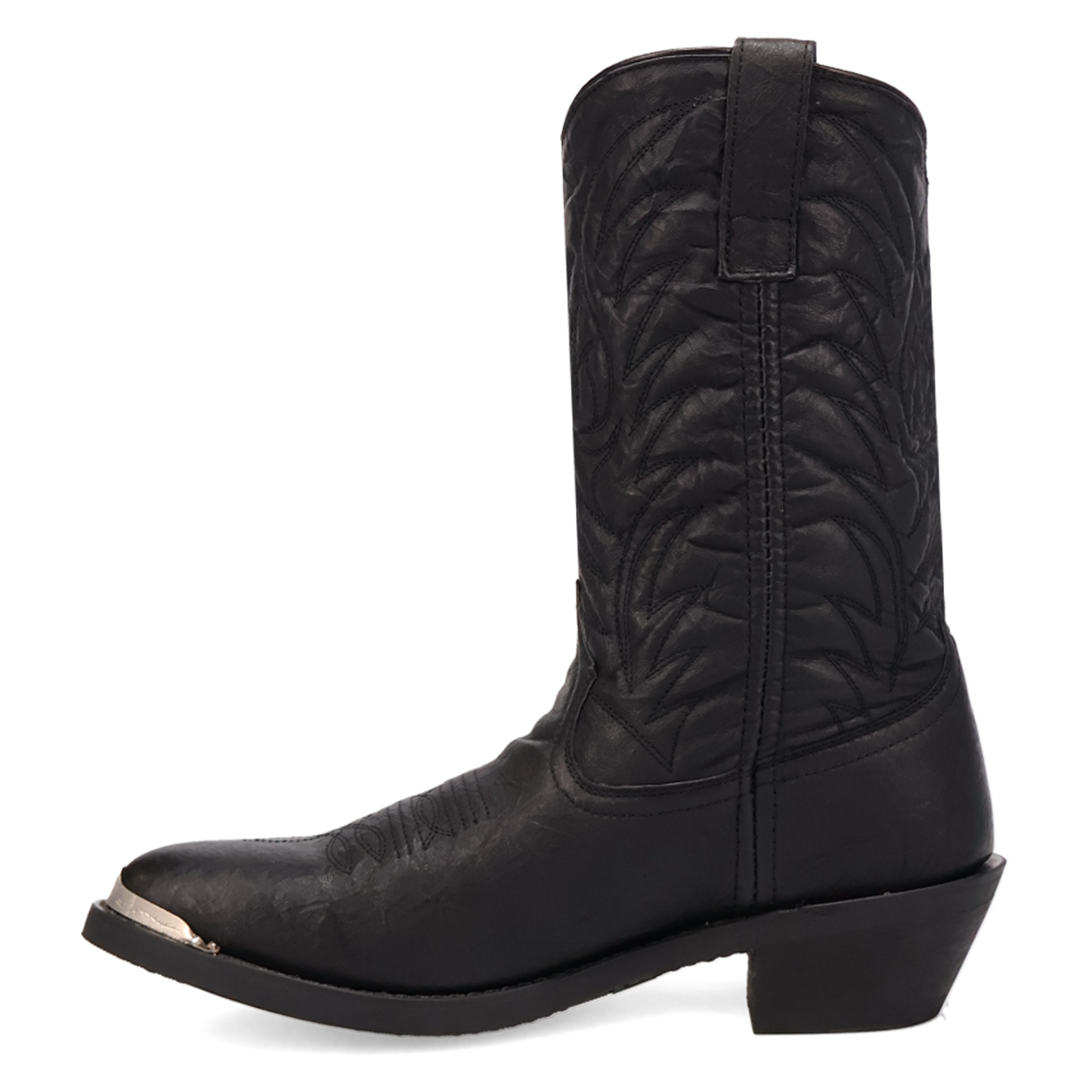 Laredo Ladies East Bound Black Leather Round Toe Boot 68610