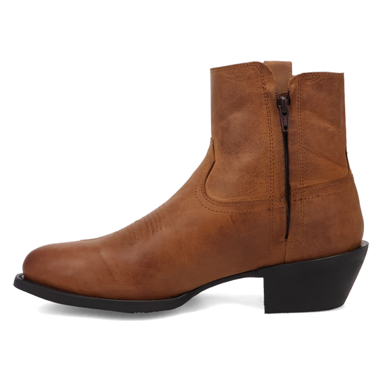 Laredo Men's Cabrera 6 Inch Tan Leather Western Ankle Boot 70007