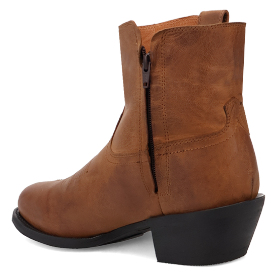 Laredo Men's Cabrera 6 Inch Tan Leather Western Ankle Boot 70007