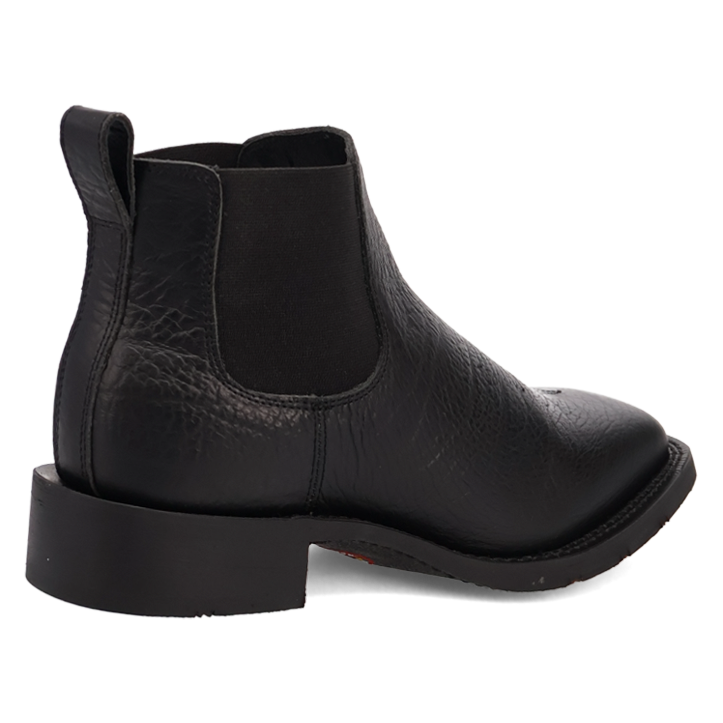 Laredo Men's Devin Black Leather Western Ankle Boot 70008