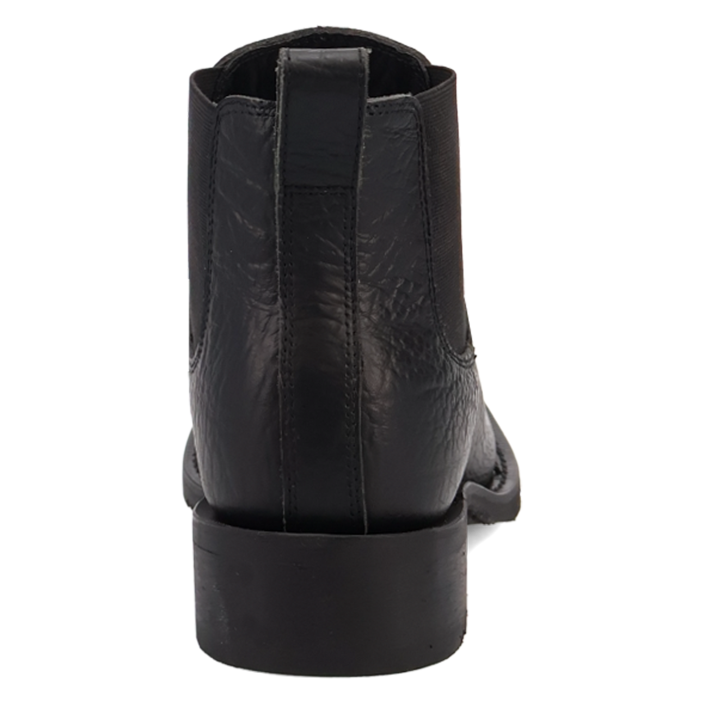 Laredo Men's Devin Black Leather Western Ankle Boot 70008