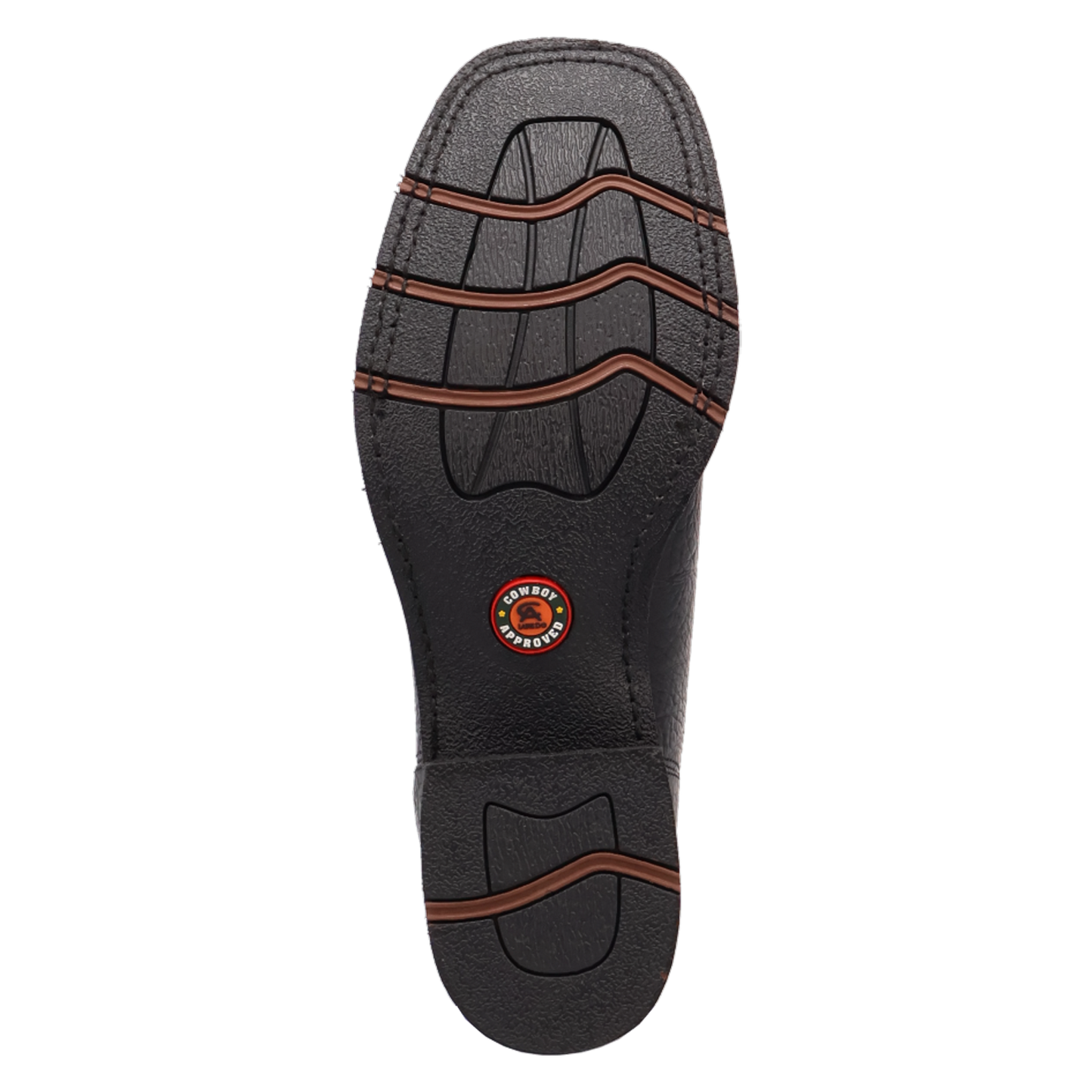 Laredo Men's Devin Black Leather Western Ankle Boot 70008