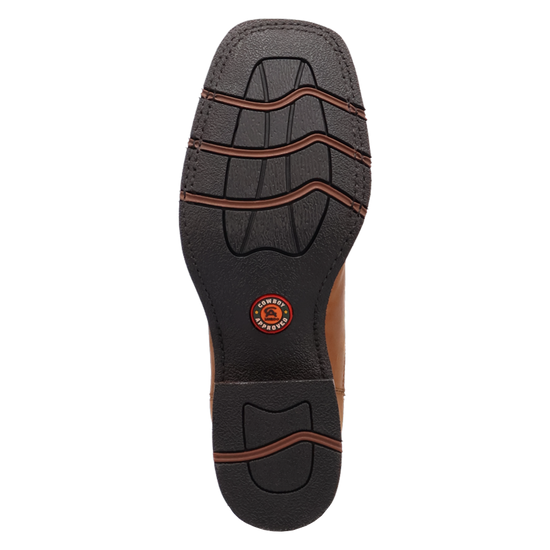 Laredo Men's Devin Tan Leather Western Ankle Boot 70009