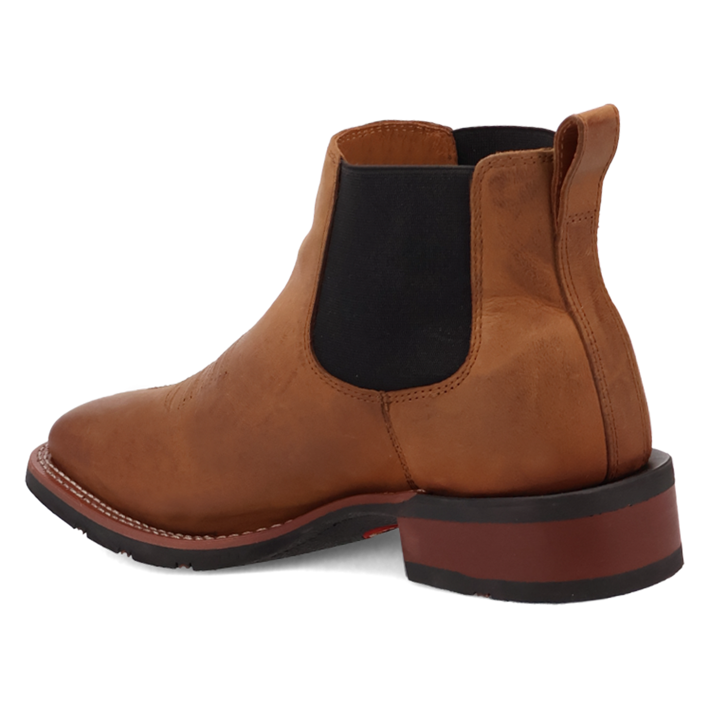 Laredo Men's Devin Tan Leather Western Ankle Boot 70009