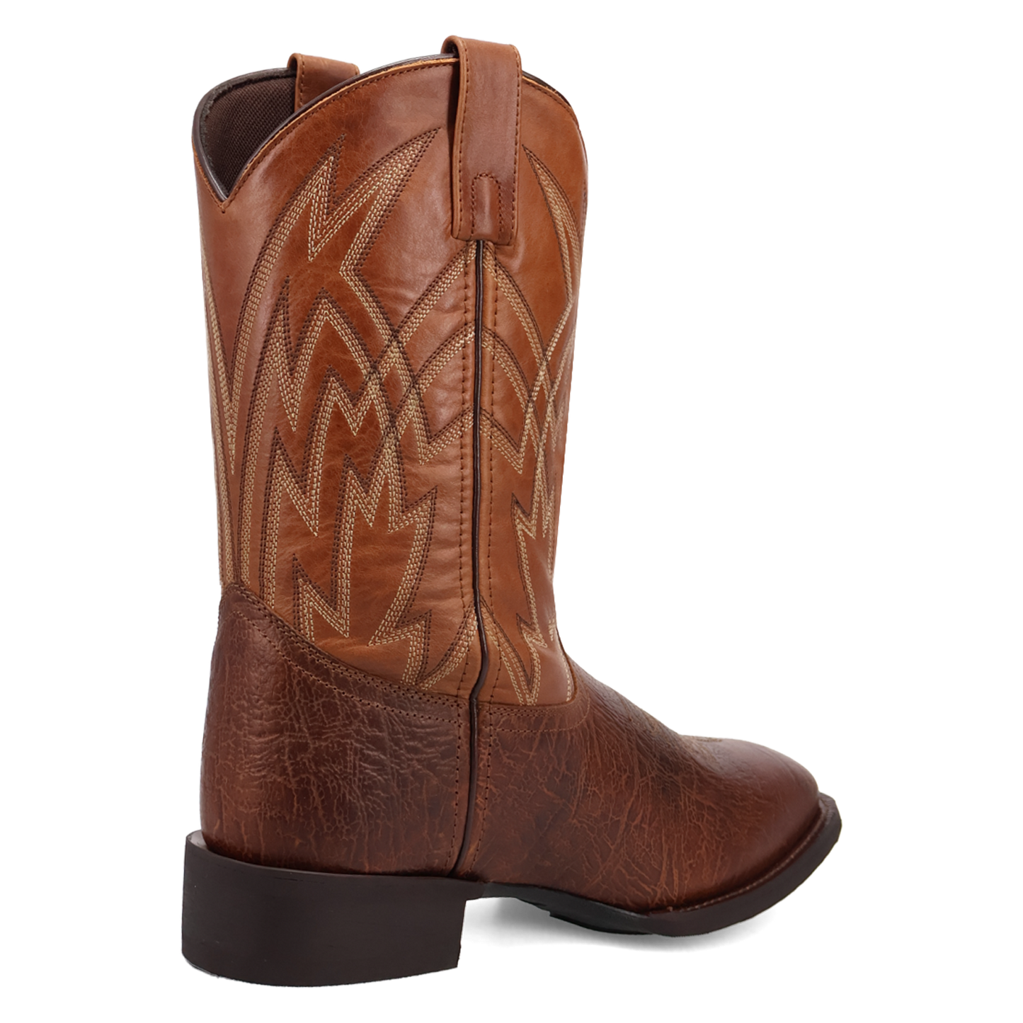 Laredo Men's Latham Briar Tan Square Toe Western Boots 70013