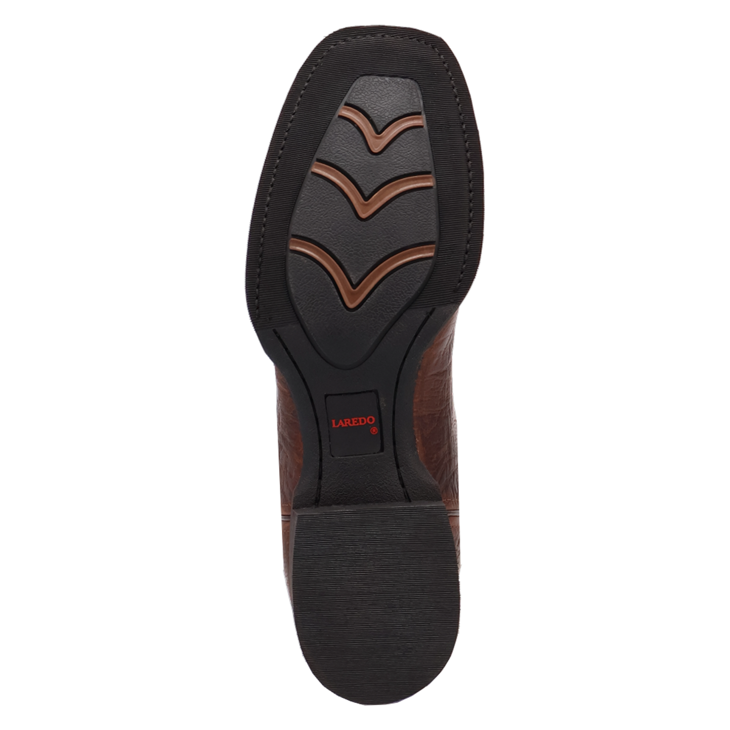 Laredo Men's Latham Briar Tan Square Toe Western Boots 70013