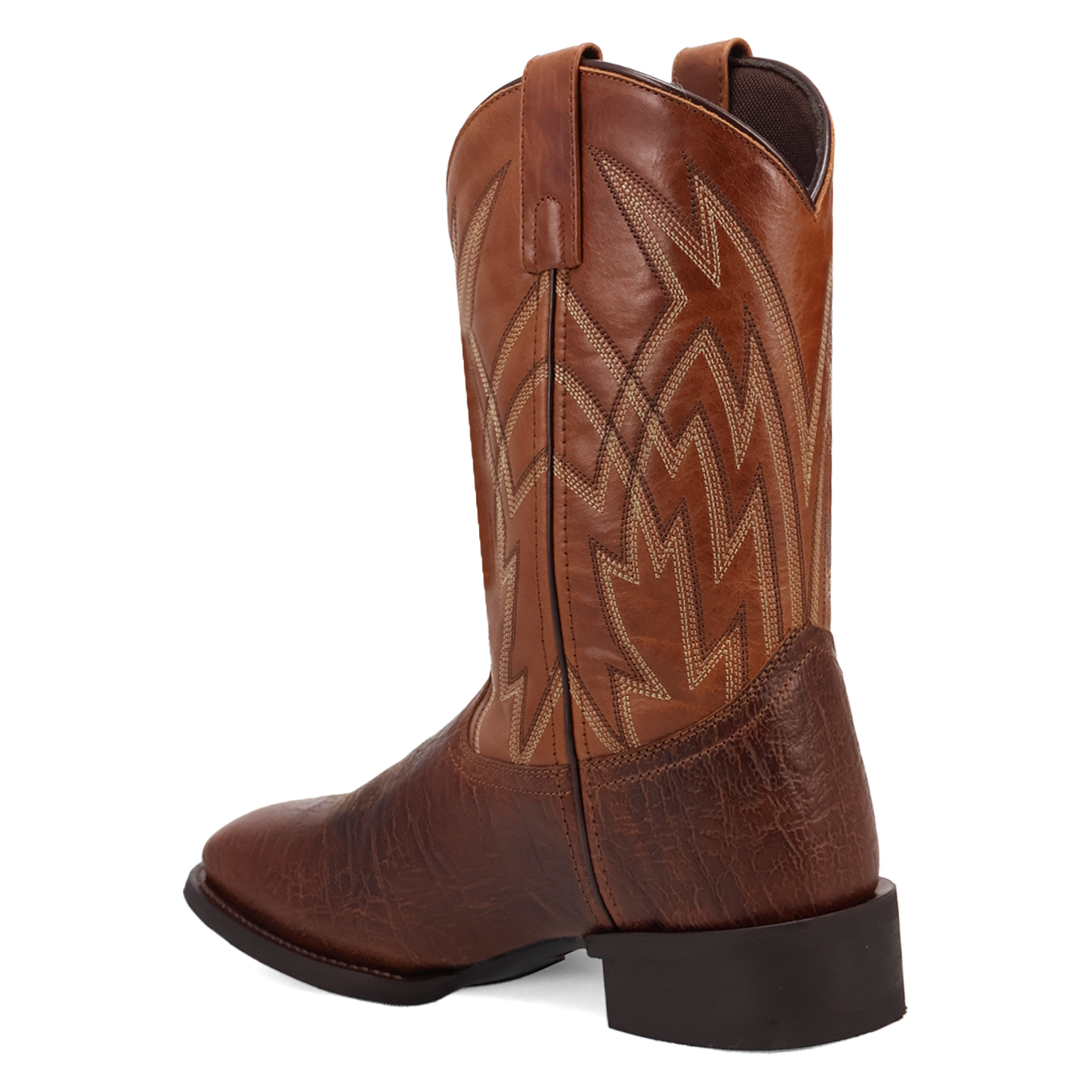 Laredo Men's Latham Briar Tan Square Toe Western Boots 70013