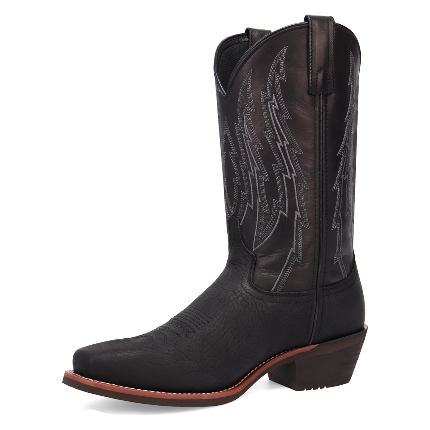 Laredo Men's Cody Black Leather Western Boot 70036 - Wild West Boot Store
