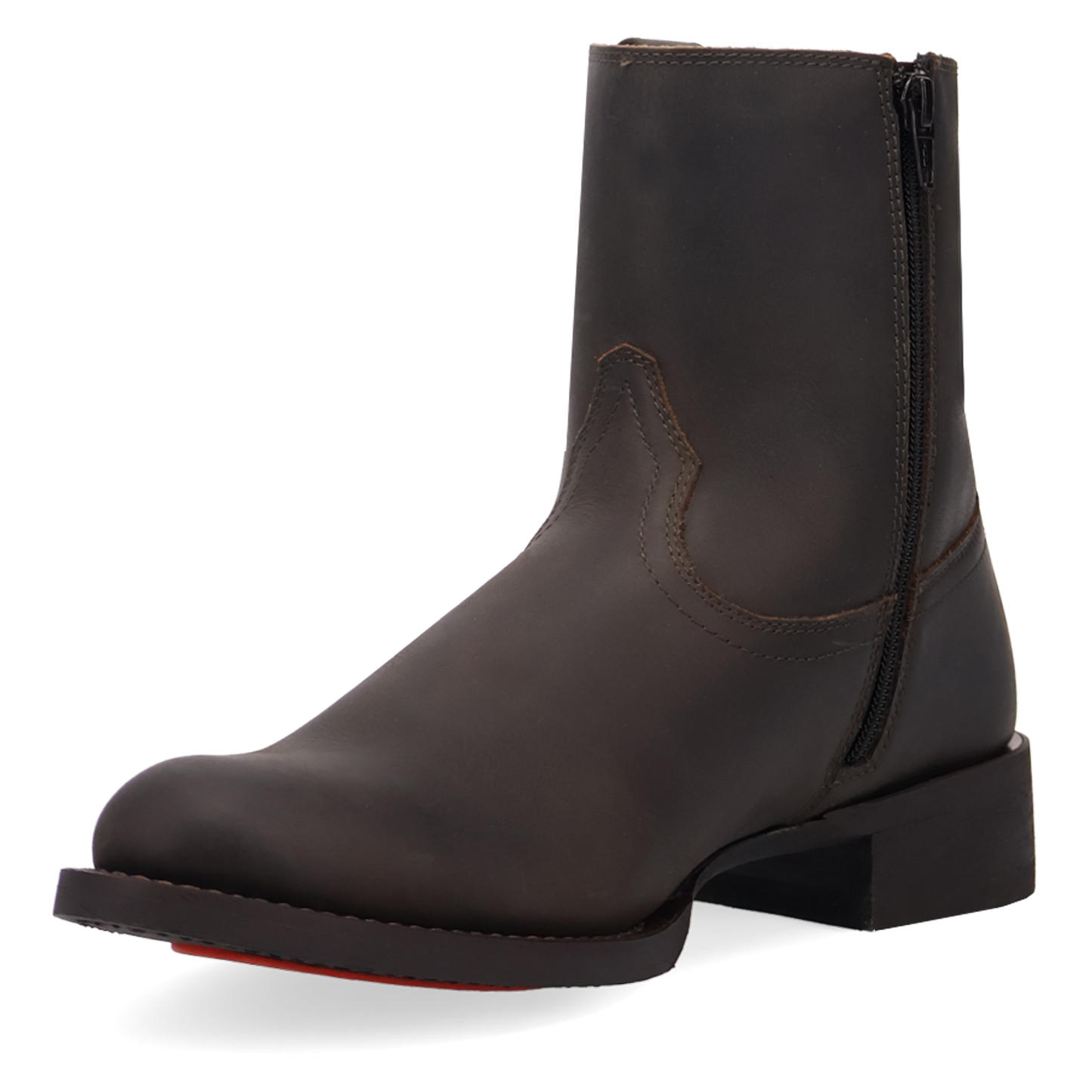 Laredo Men's Vanguard Charcoal Leather 7" Western Boot 70040
