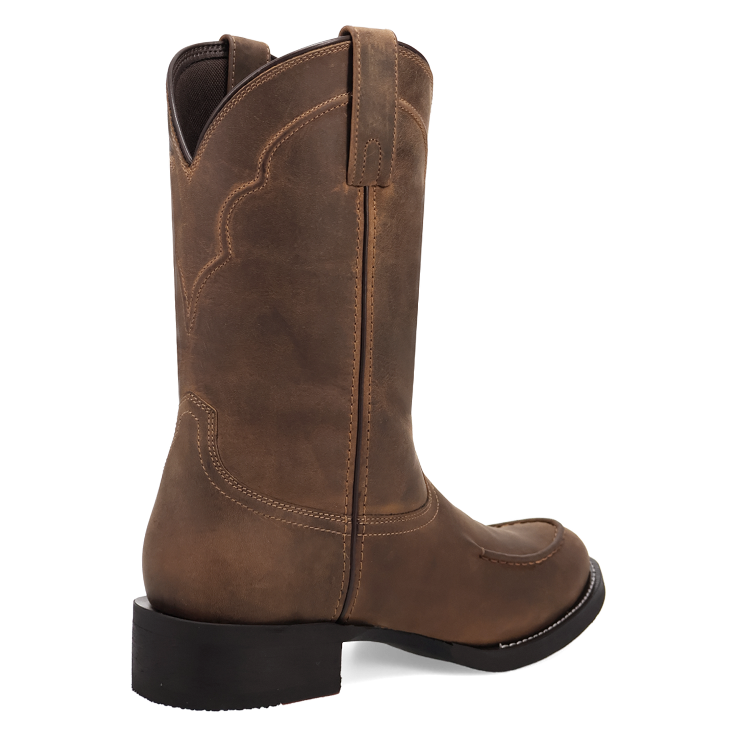 Laredo Men's Texoma Tan Leather 11" Round Toe Western Boot 70061