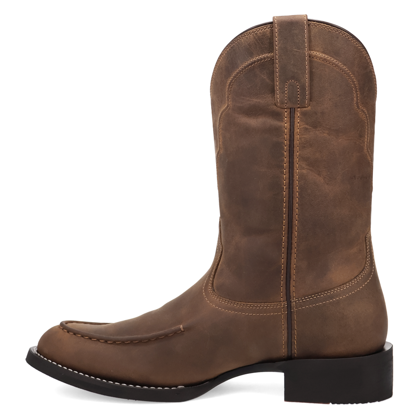 Laredo Men's Texoma Tan Leather 11" Round Toe Western Boot 70061