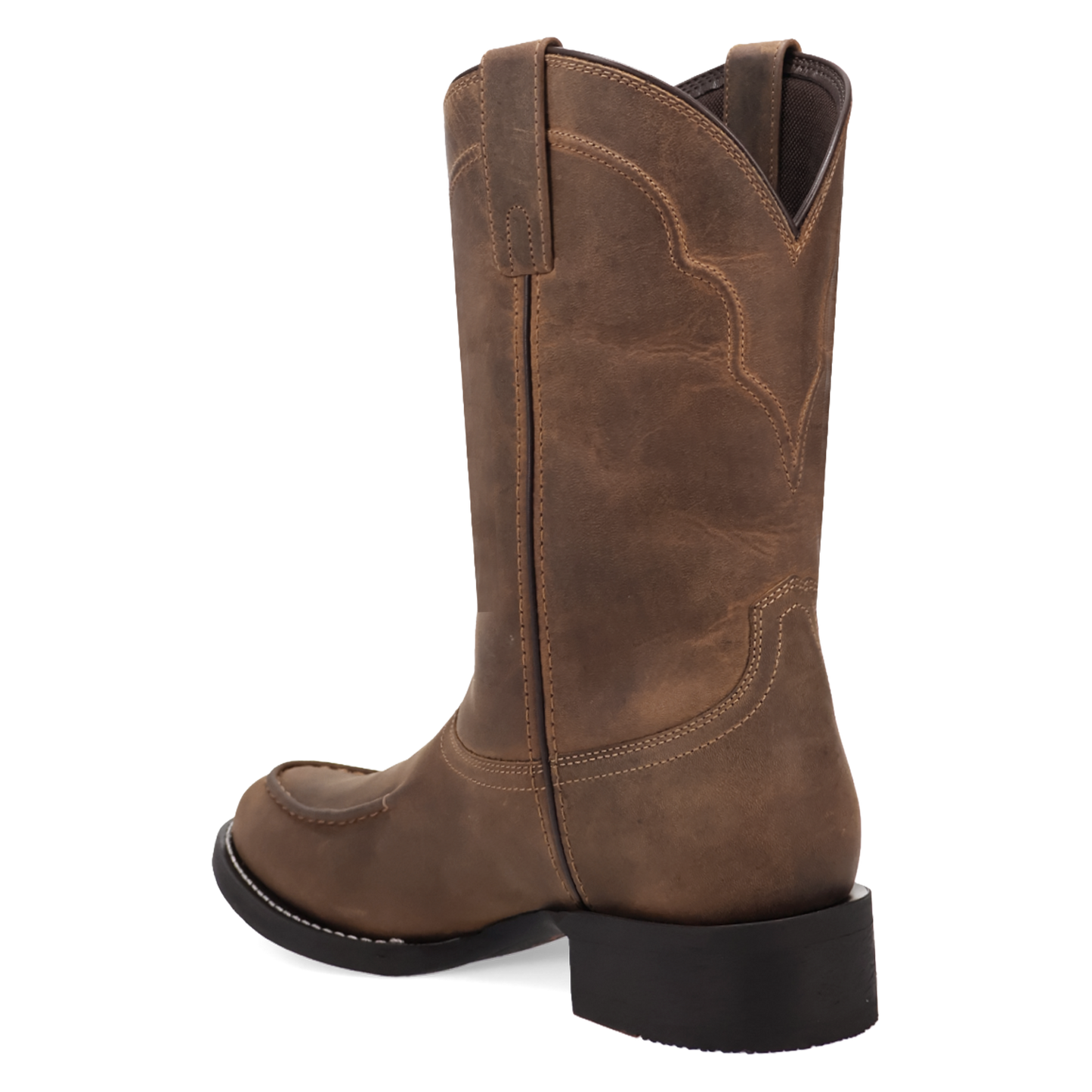 Laredo Men's Texoma Tan Leather 11" Round Toe Western Boot 70061