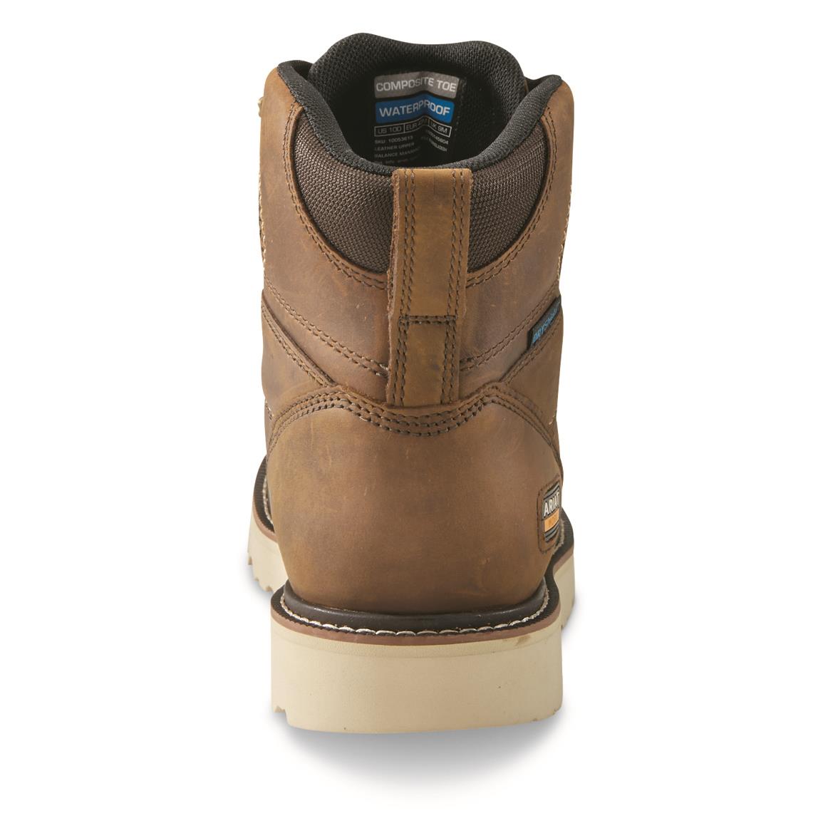 Ariat Men's Distressed Brown Work Boot 10053615