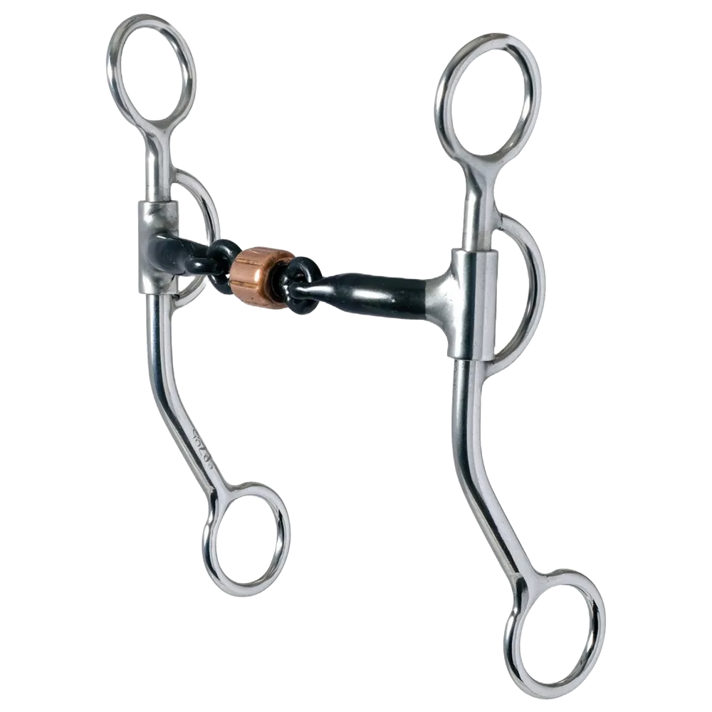 Reinsman Stage C All Around Snaffle with Copper Roller Bit 5"