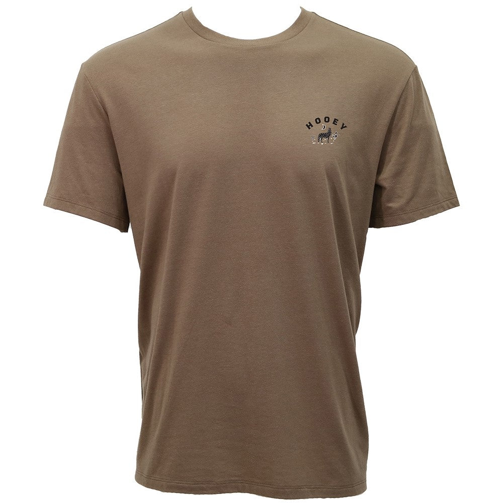 Hooey Men's Coyote Brown Short Sleeve T-Shirt HT1888BR
