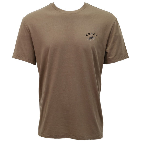 Hooey Men's Coyote Brown Short Sleeve T-Shirt HT1888BR