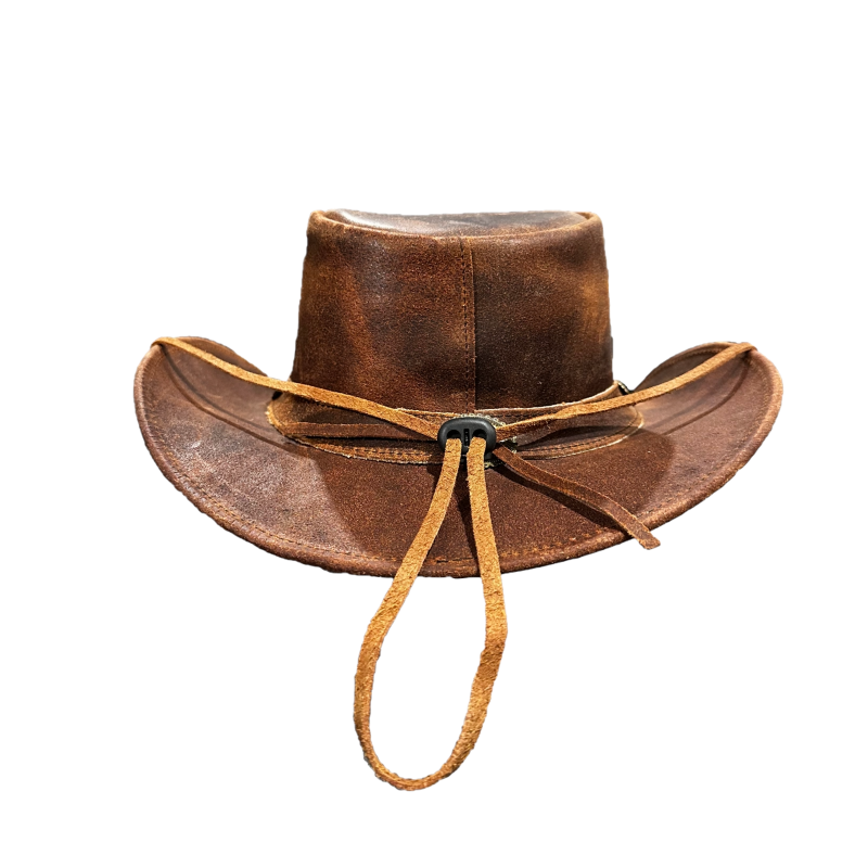 Amer-I-Mex Rough Finish Radish Brown Leather Hat 886-RADBRN