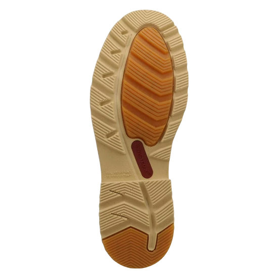 Twisted X Men's Ginger Brown Chelsea Nano Toe Work Boots MXCN002