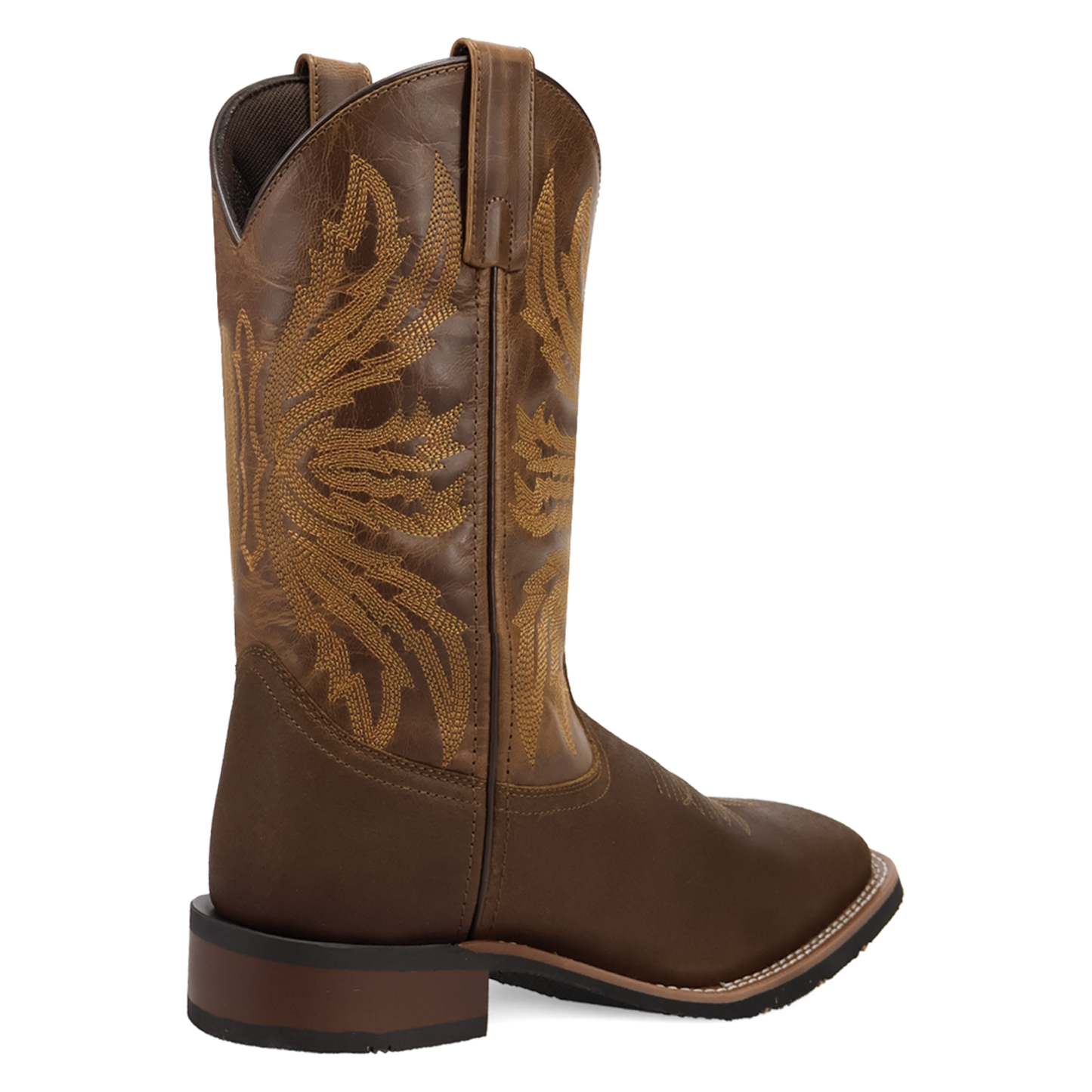 Laredo Men's Chet Dark Rust Square Toe Western Boot 8022 - Wild West Boot Store