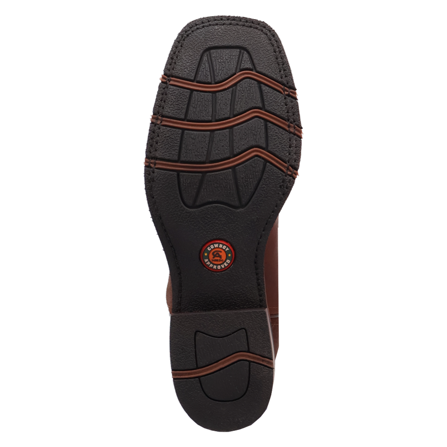 Laredo Men's Chet Dark Rust Square Toe Western Boot 8022 - Wild West Boot Store