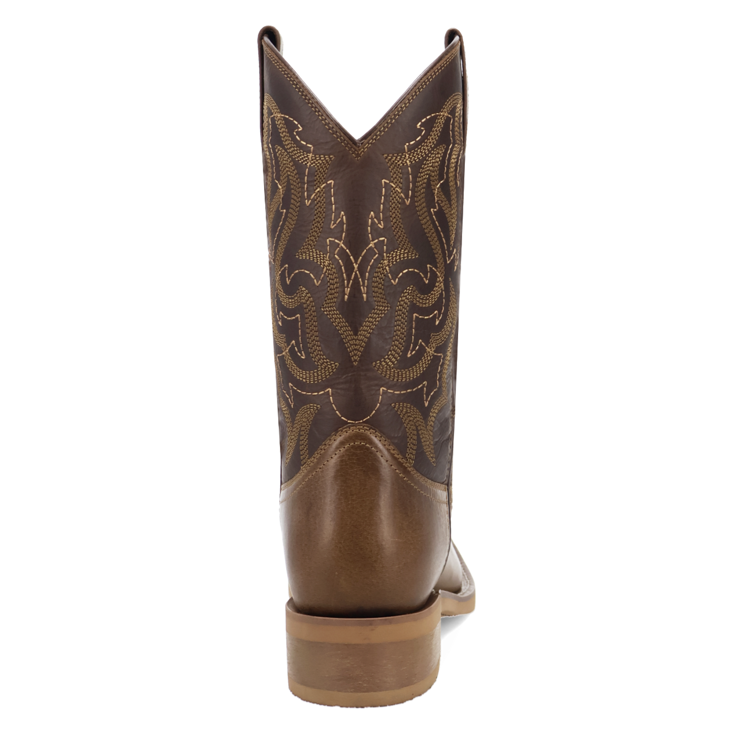 Laredo Men's Chisholm Embroidered Chocolate Brown Western Boot 8045
