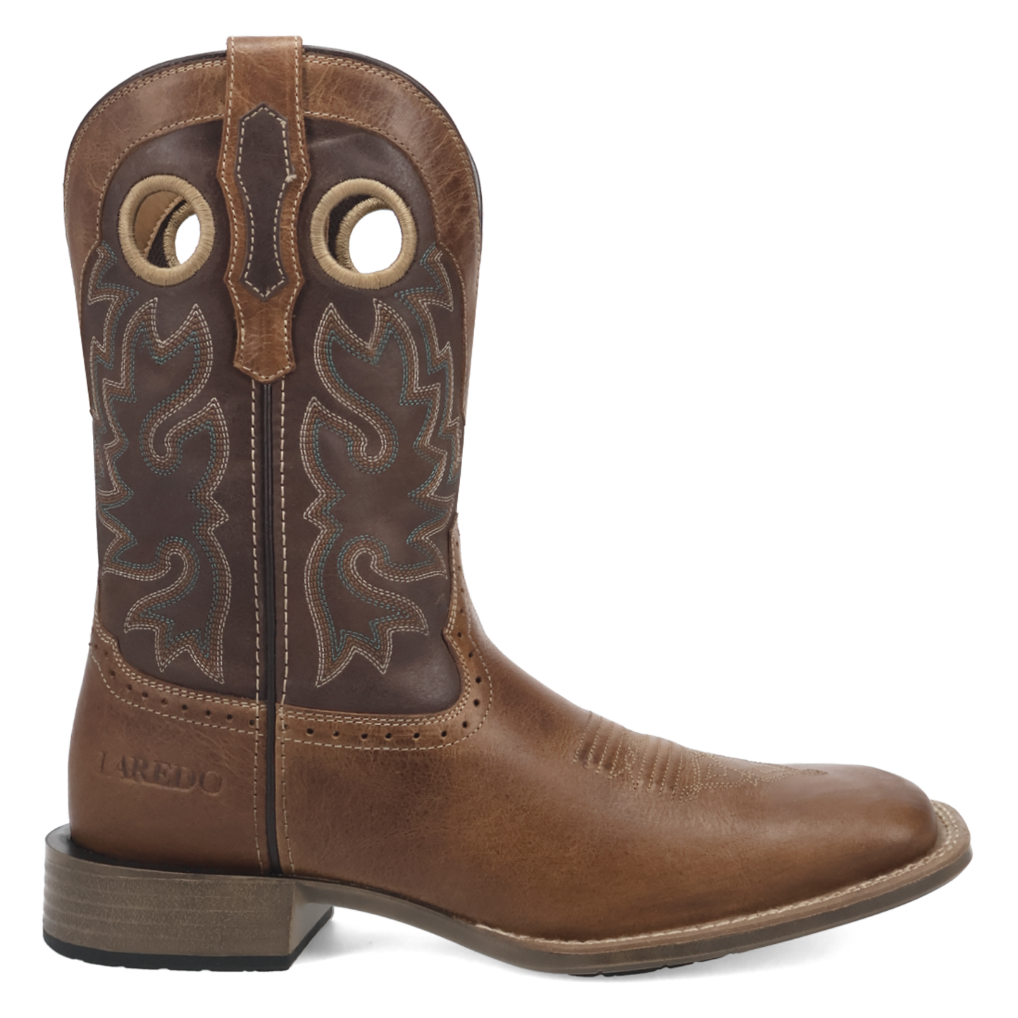 Laredo Men's Norsetter Tan & Brown Leather Western Boot 8060