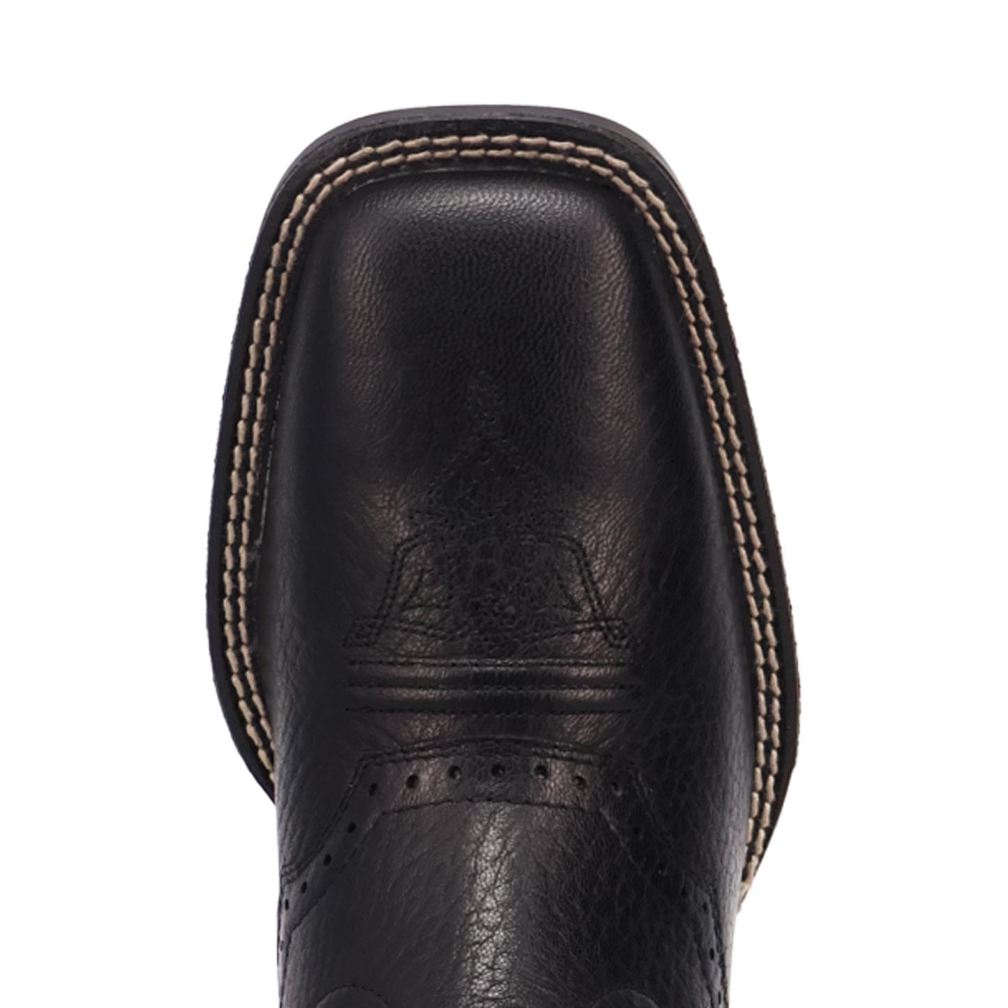 Laredo Men's Burnham Black & Grey Leather Western Boot 8064