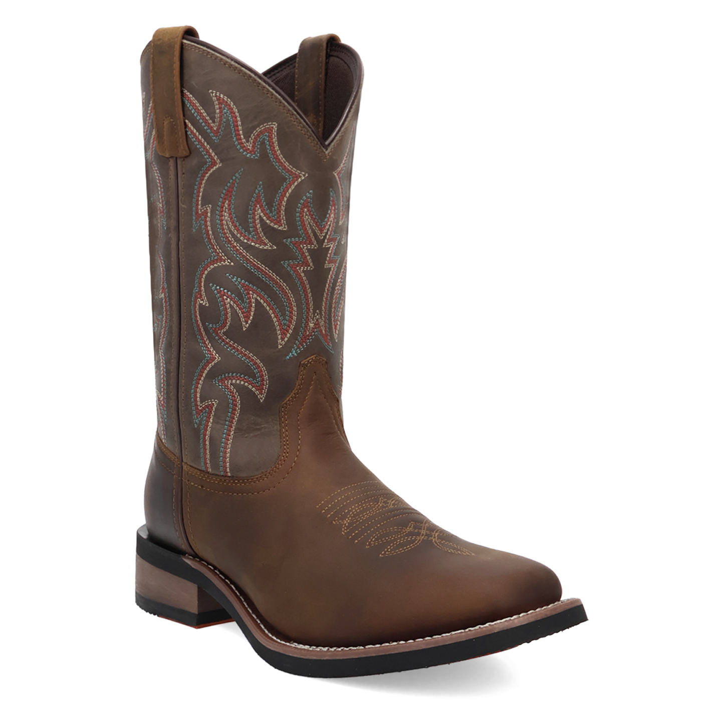 Laredo Men's Decatur Brown & Grey Leather Boot 8067