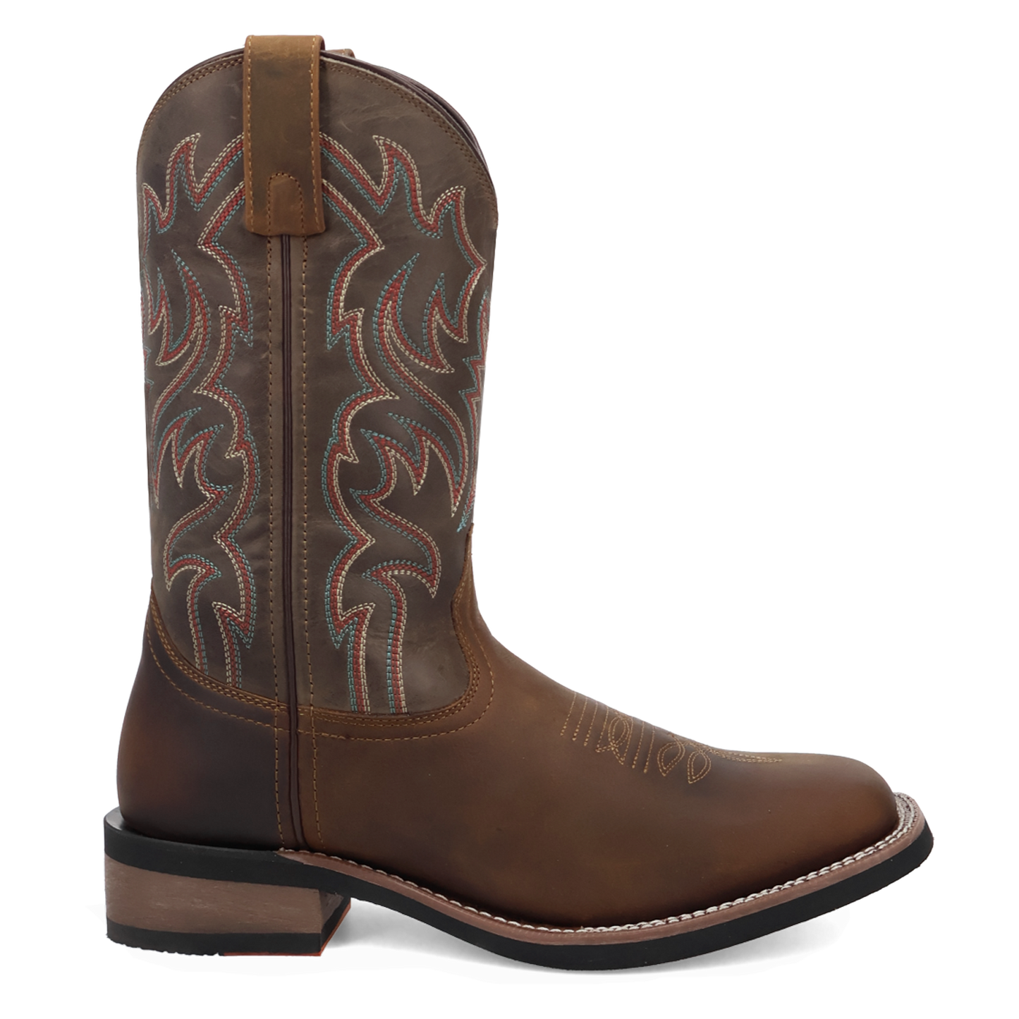 Laredo Men's Decatur Brown & Grey Leather Boot 8067