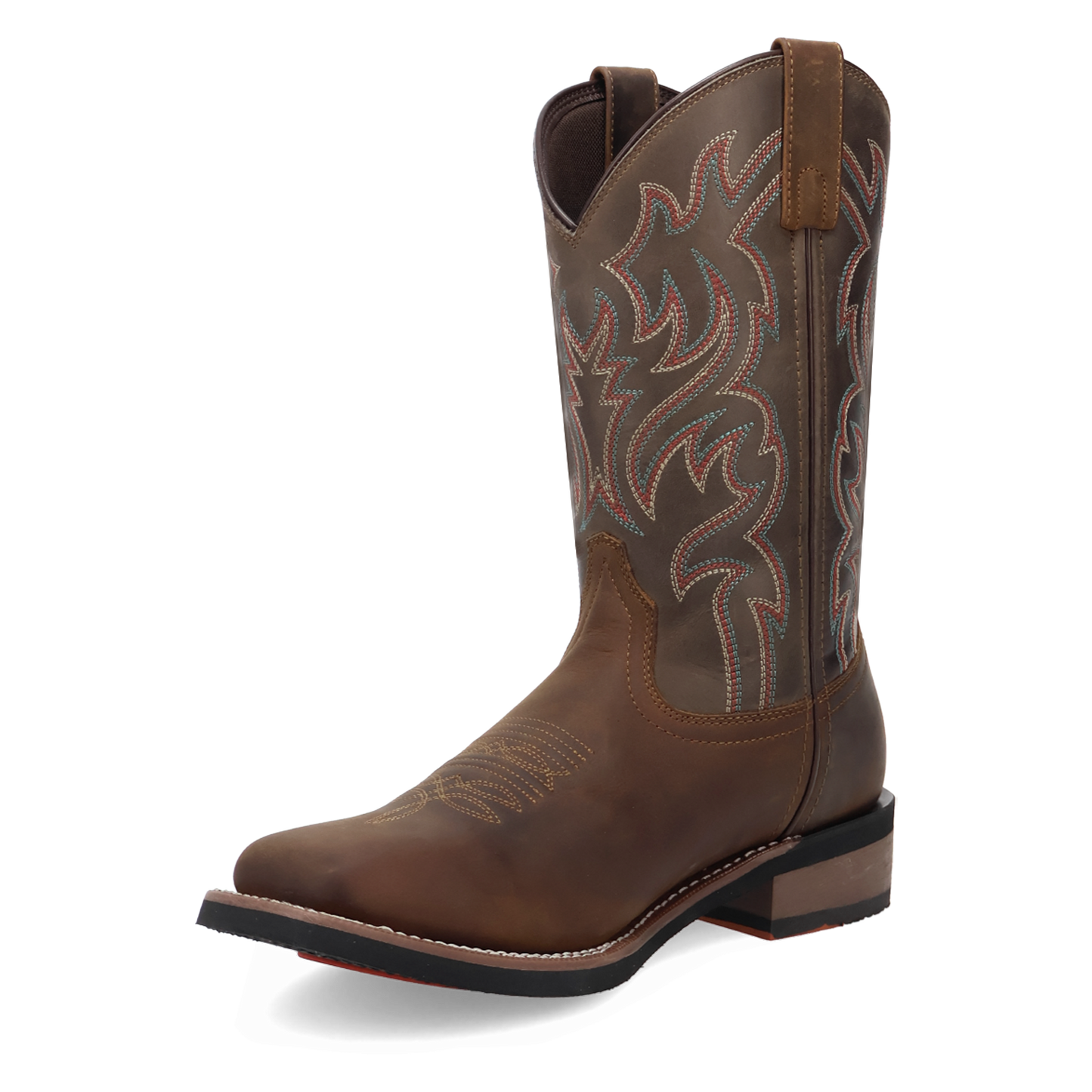 Laredo Men's Decatur Brown & Grey Leather Boot 8067