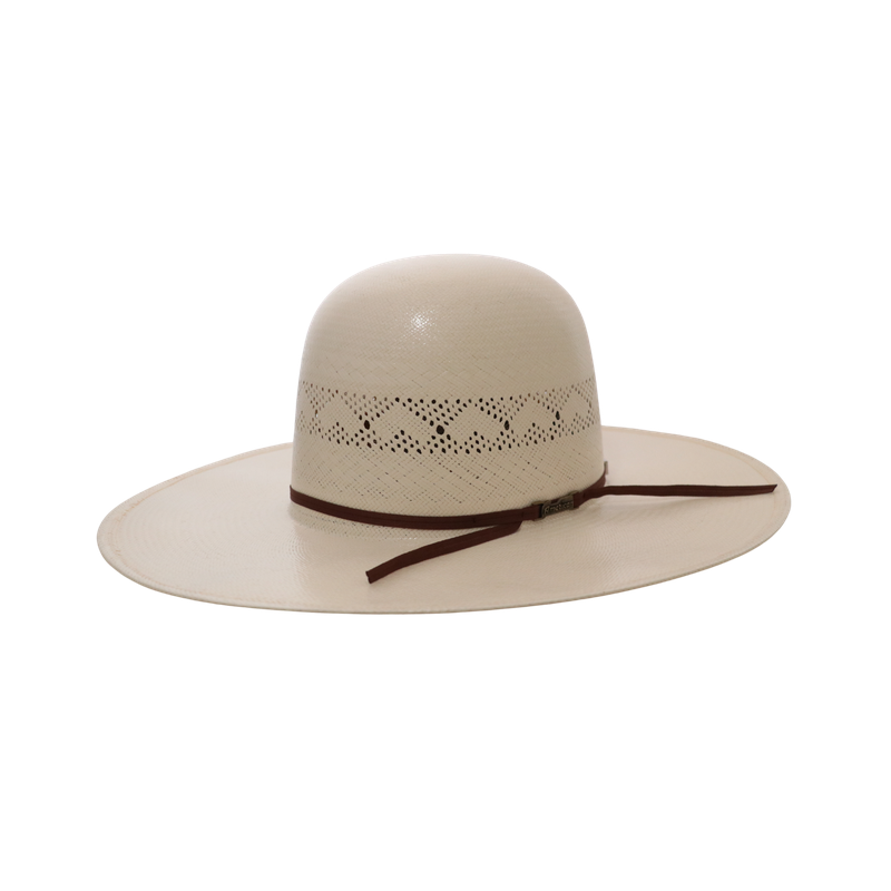 American Hat Co Rancher Vented Ivory Straw Hat 8110-2CAHS