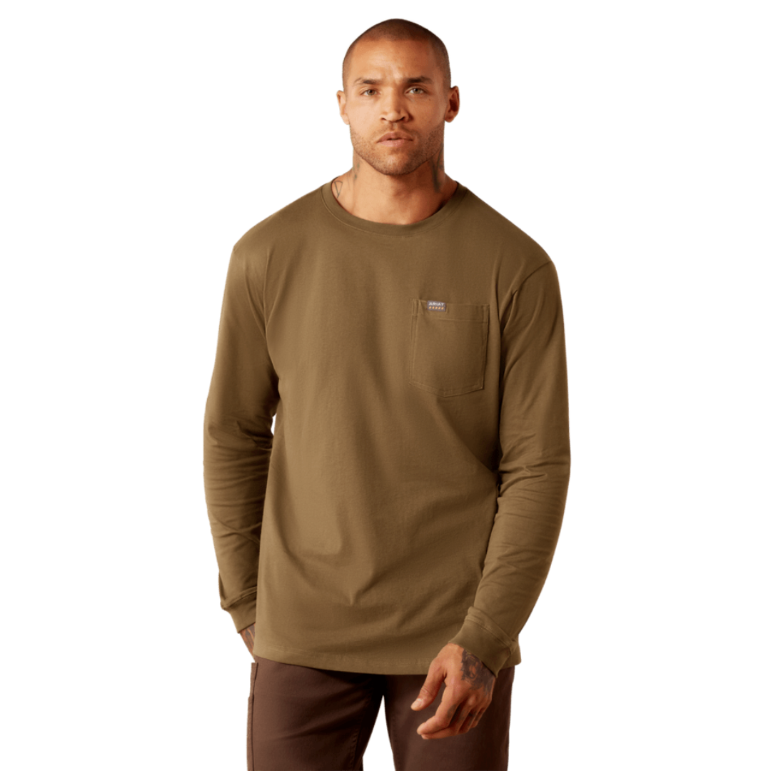 Ariat Men's Rebar Canteen Cotton Strong Hardhead T-Shirt 10079864