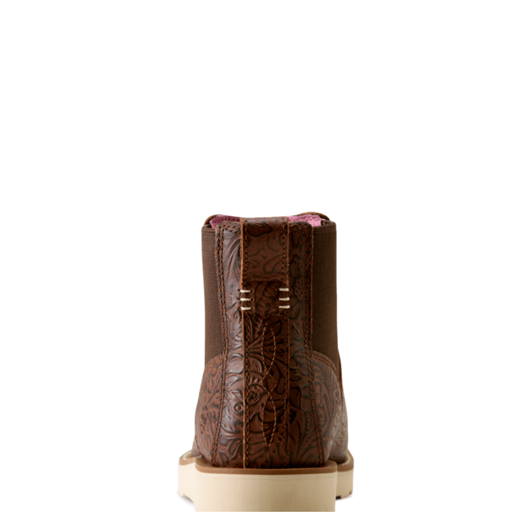 Ariat Ladies Chocolate Southlite Chelsea Narrow Cutter Toe Boot 10080322
