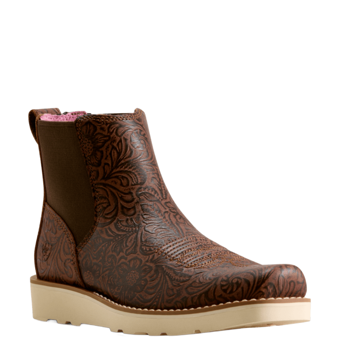 Ariat Ladies Chocolate Southlite Chelsea Narrow Cutter Toe Boot 10080322