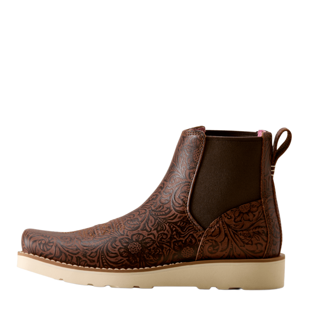 Ariat Ladies Chocolate Southlite Chelsea Narrow Cutter Toe Boot 10080322