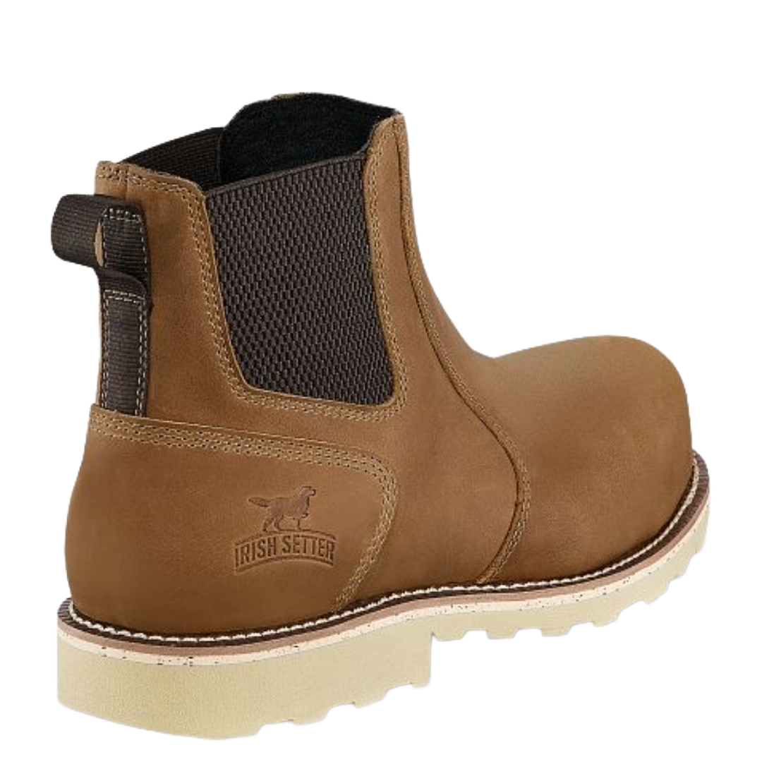 Irish Setter Men's Pinestone 6" Brown Pull-On Steel Toe Boot 84600