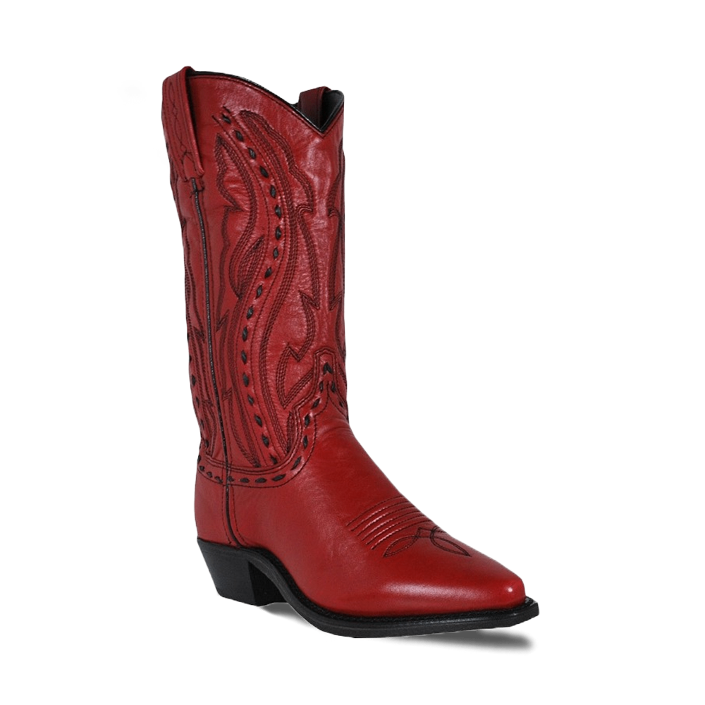 Ladies red western clearance boots
