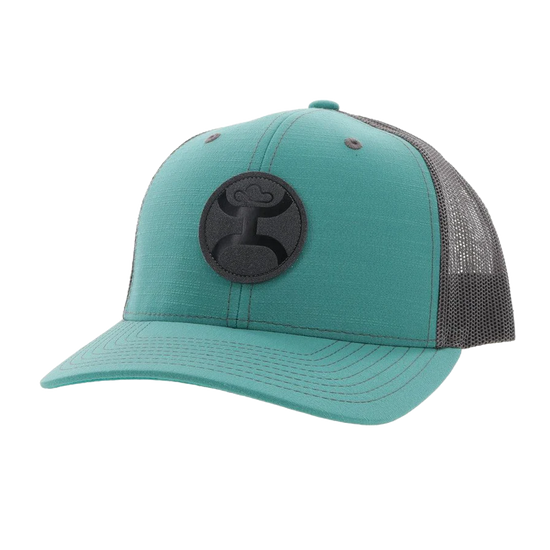 Hooey Men's Blush 6-panel Teal & Grey Trucker Cap 2205T-TLGY