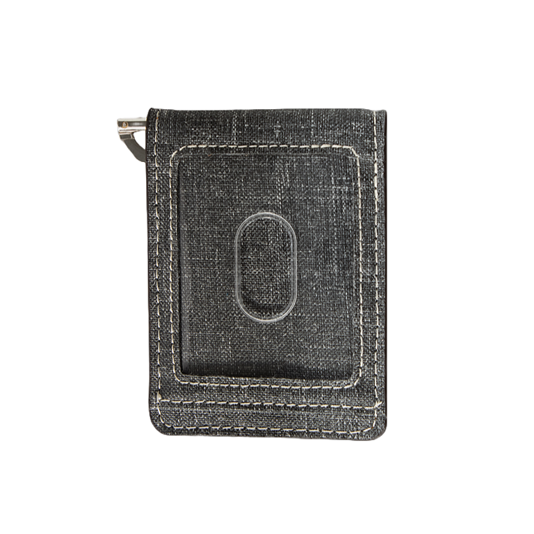 Ariat Men's Grey Bifold Work Moneyclip Wallet A3402706