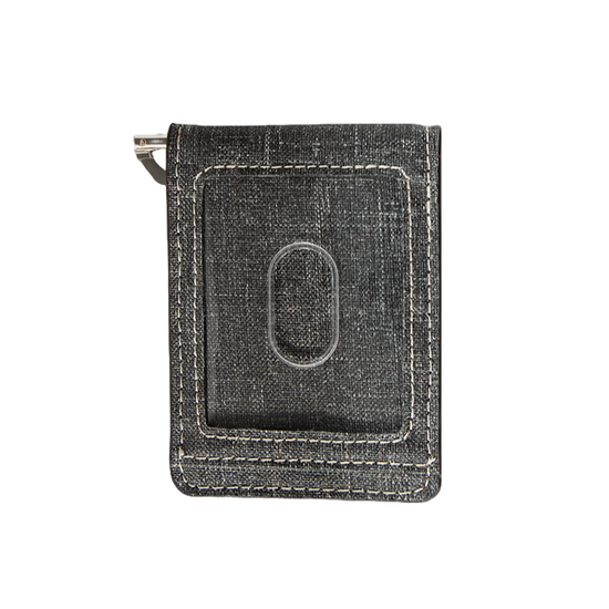 Ariat Men's Grey Bifold Work Moneyclip Wallet A3402706