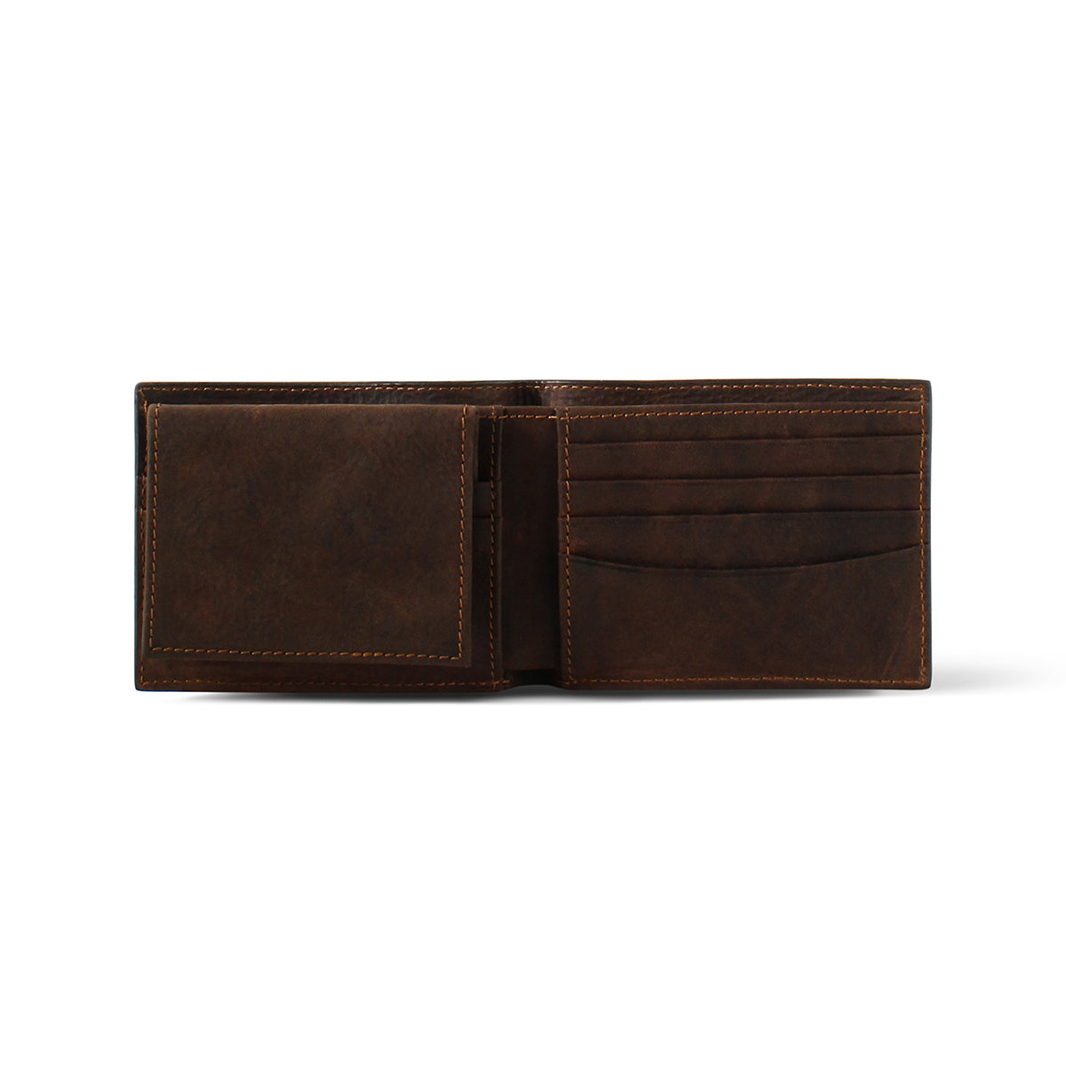 Ariat Men's Logo Brown Bifold Wallet A3551802