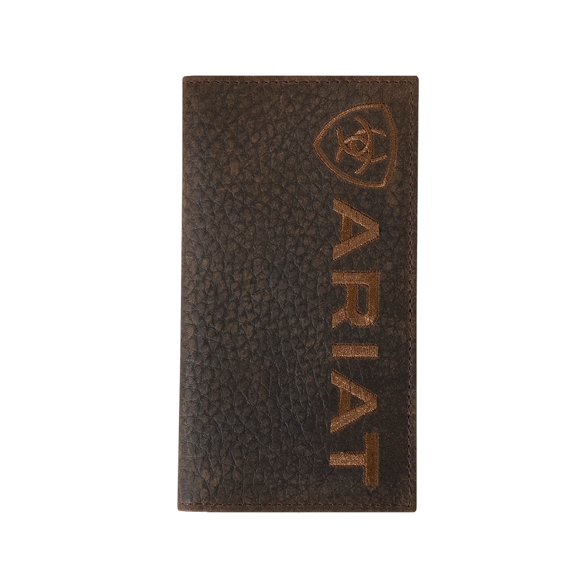 Ariat Bullhide Brown Embroidered Rodeo Wallet A3554302 - Wild West Boot Store