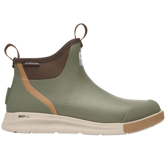 XTRATUF Men's Olive Green Sport Ankle Deck Boot ADSM300