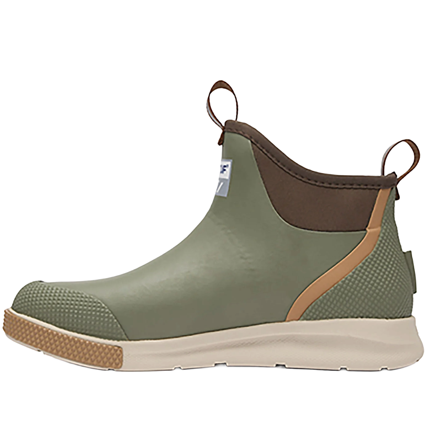 XTRATUF Men's Olive Green Sport Ankle Deck Boot ADSM300