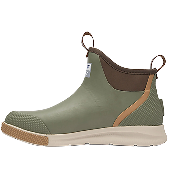 XTRATUF Men's Olive Green Sport Ankle Deck Boot ADSM300