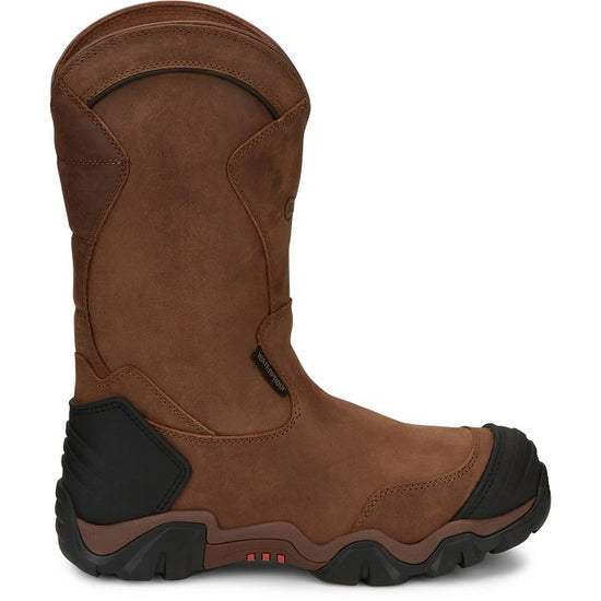 Chippewa Men's Cross Terrain 12" Brown Waterproof Nano Composite Toe Boots AE5023
