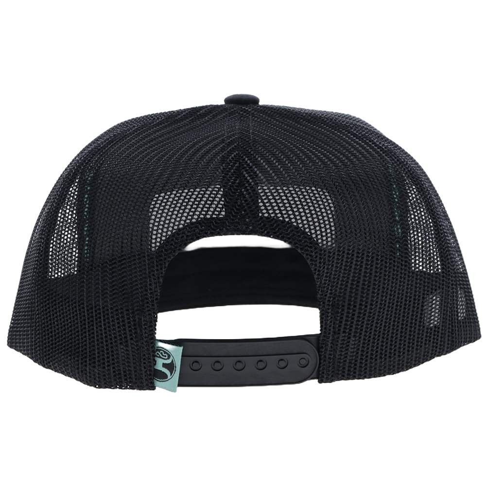 Hooey Men's Loop Black 5 Panel Trucker Hat 2559T-BK