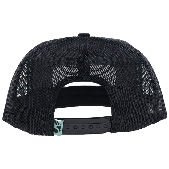 Hooey Men's Loop Black 5 Panel Trucker Hat 2559T-BK
